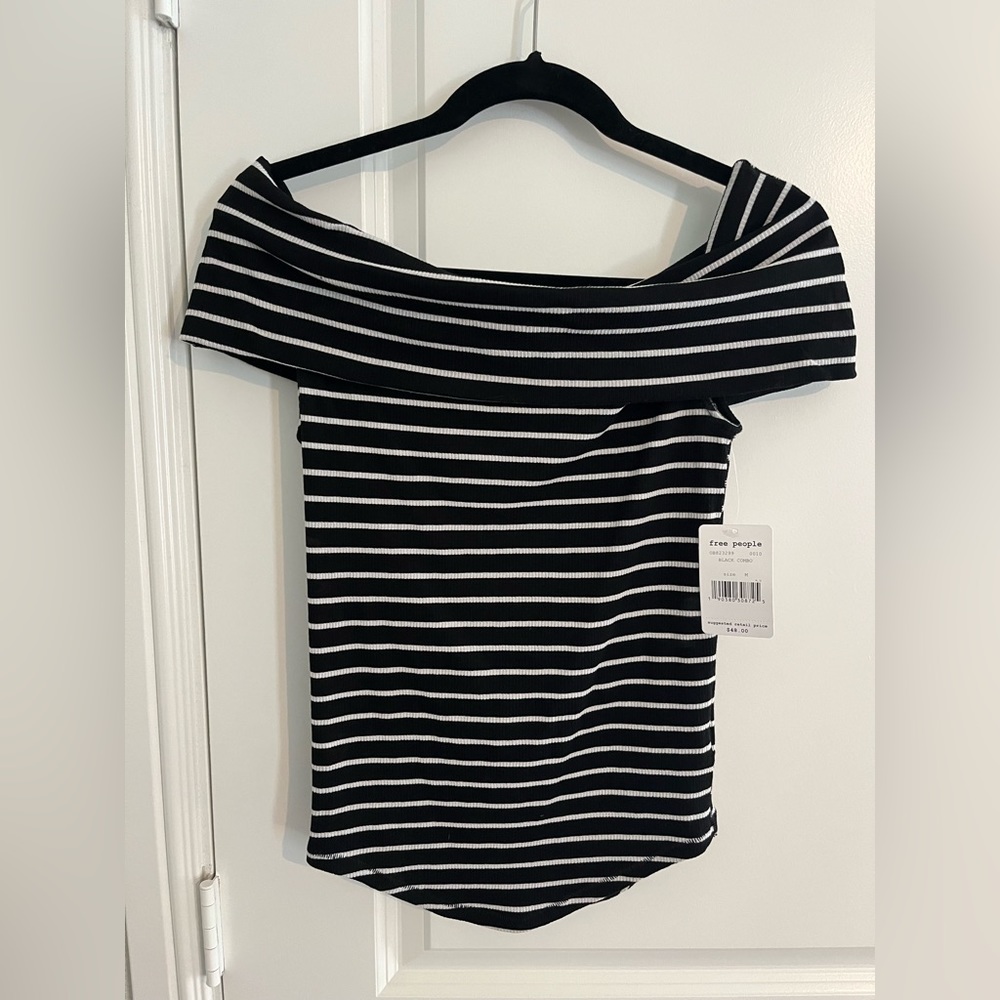 Free people off the shoulder top